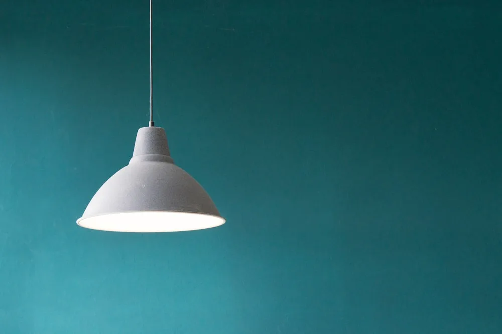 Geometric Brass Chandelier